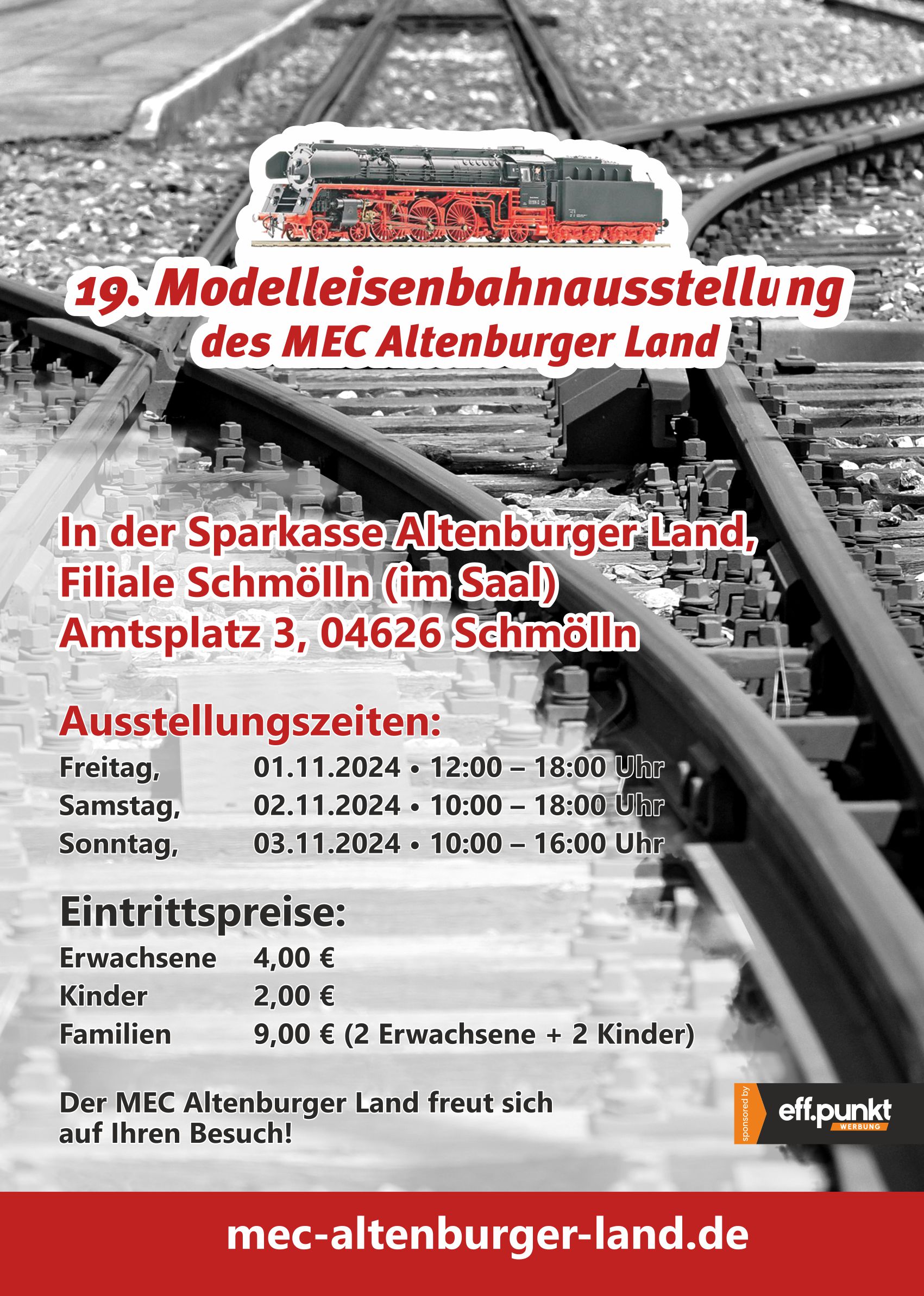 19. Modelleisenbahnausstellung des MEC Altenburger Land e.V.