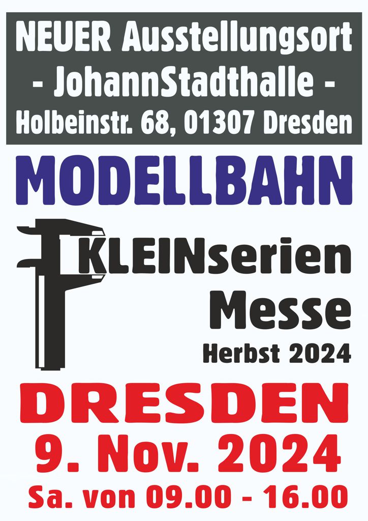 Modellbahn Kleinserienmesse Herbst 2024