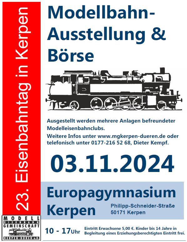 23. Eisenbahntag in Kerpen