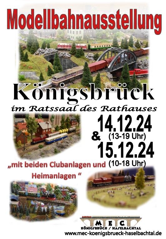 Modellbahnausstellung in Königsbrück