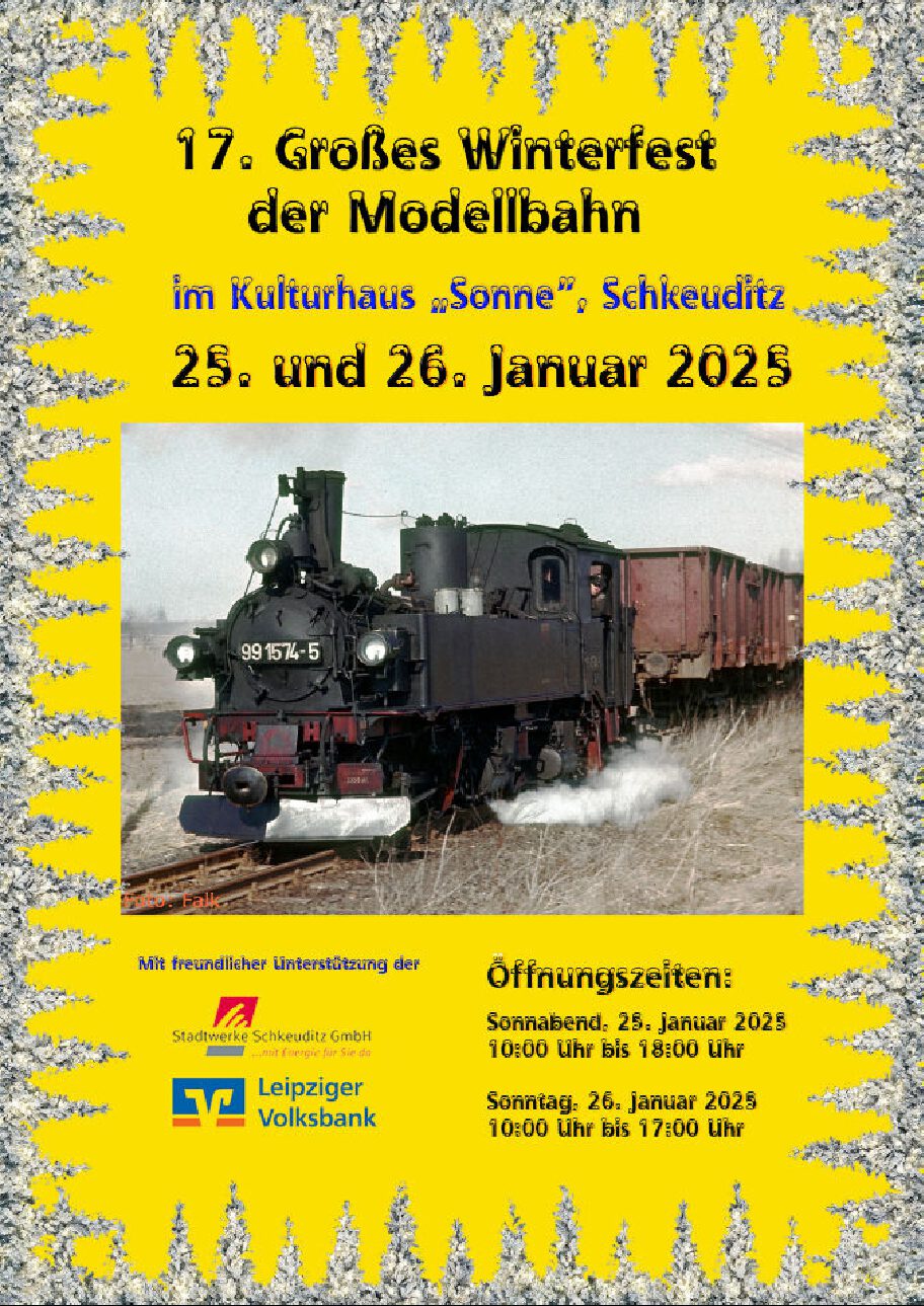 17. Großes Winterfest der Modellbahn