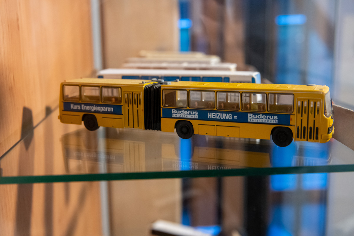 Sonderausstellung Busse im Miniaturformat