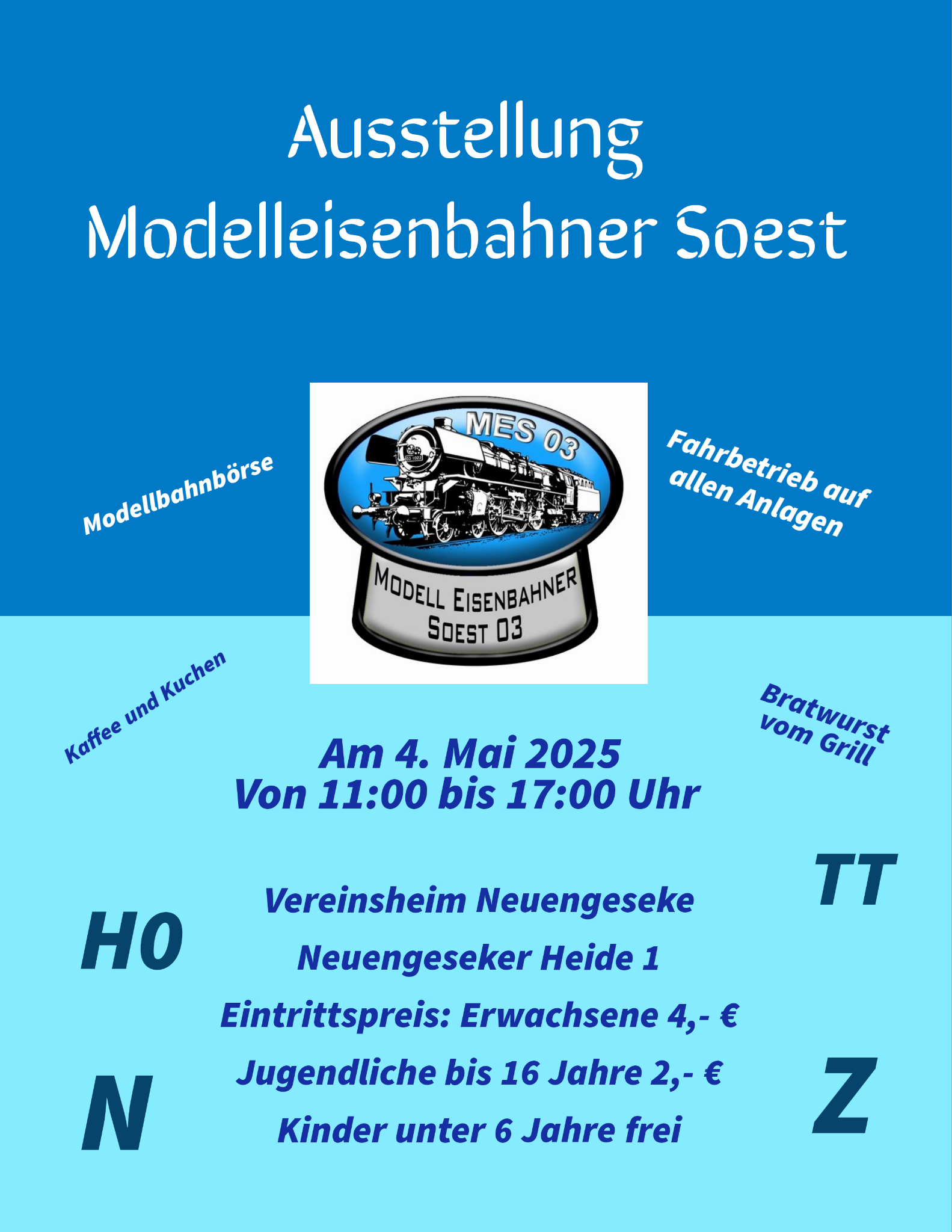 Modellbahnausstellung MES03 Soest