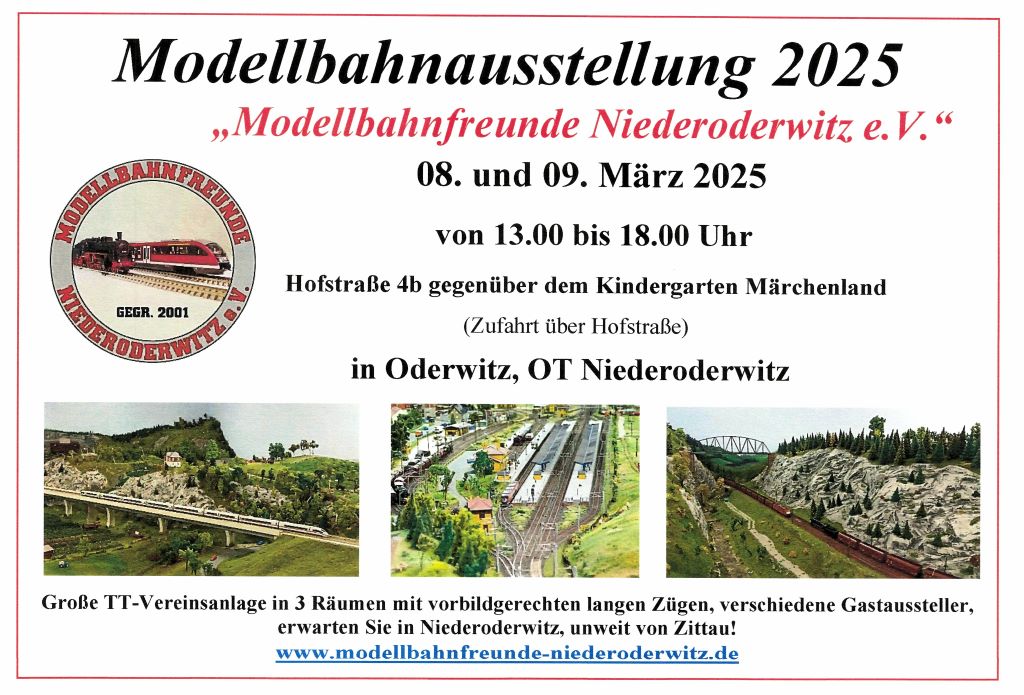 Modellbahnausstellung 2025